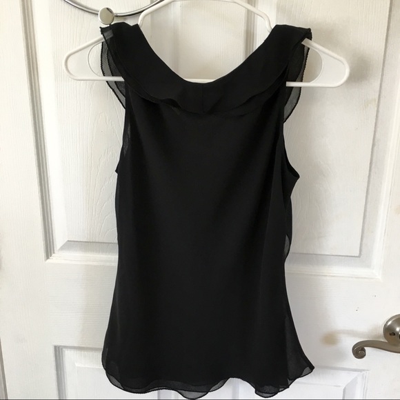 Black Cubavera blouse - Picture 2 of 4